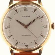 Thumbnail von Eterna Gents manual wind oversized Wristwatch </h1>