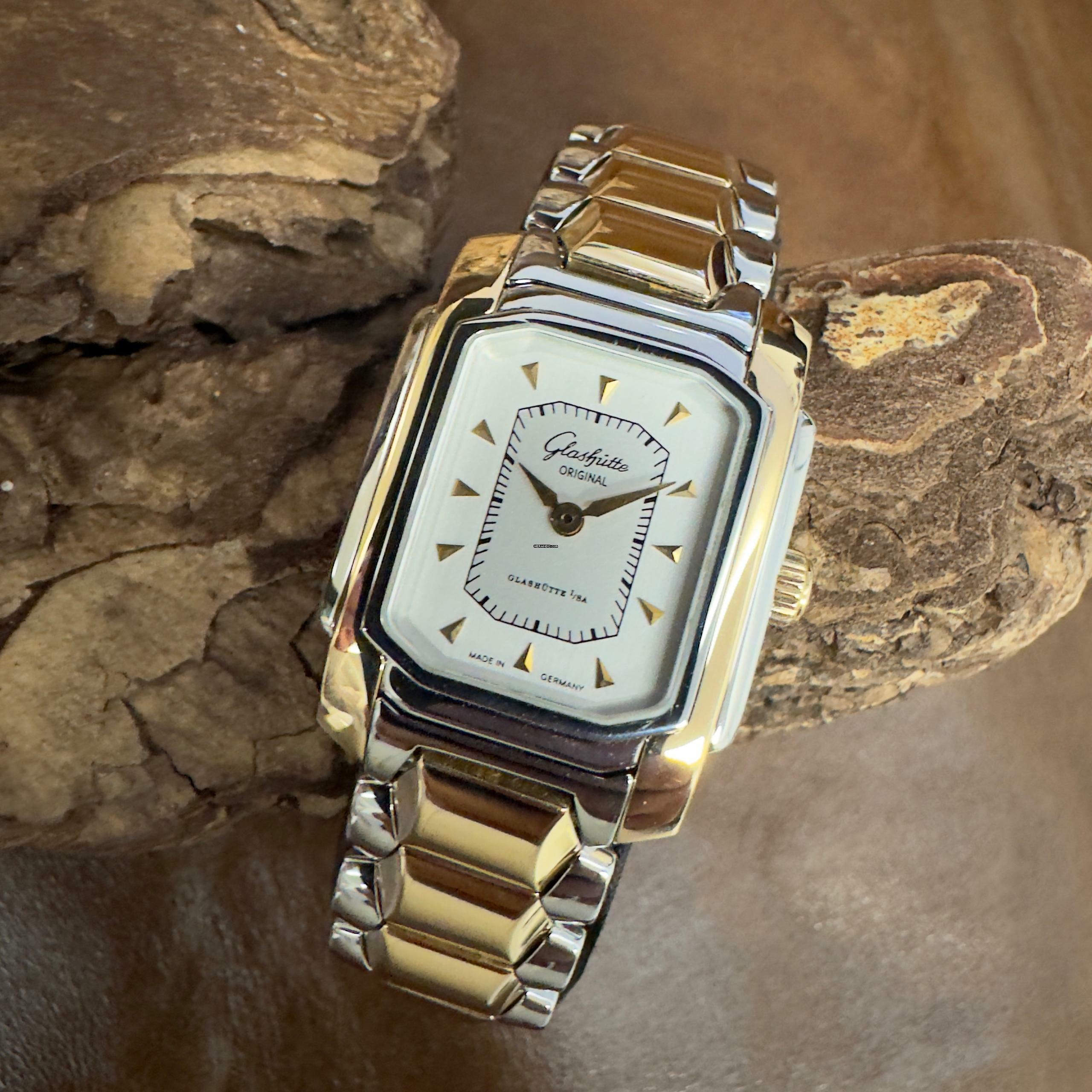 Glashütte Original Karree Lady - bicolour - Ref. 2101050304 </h1>