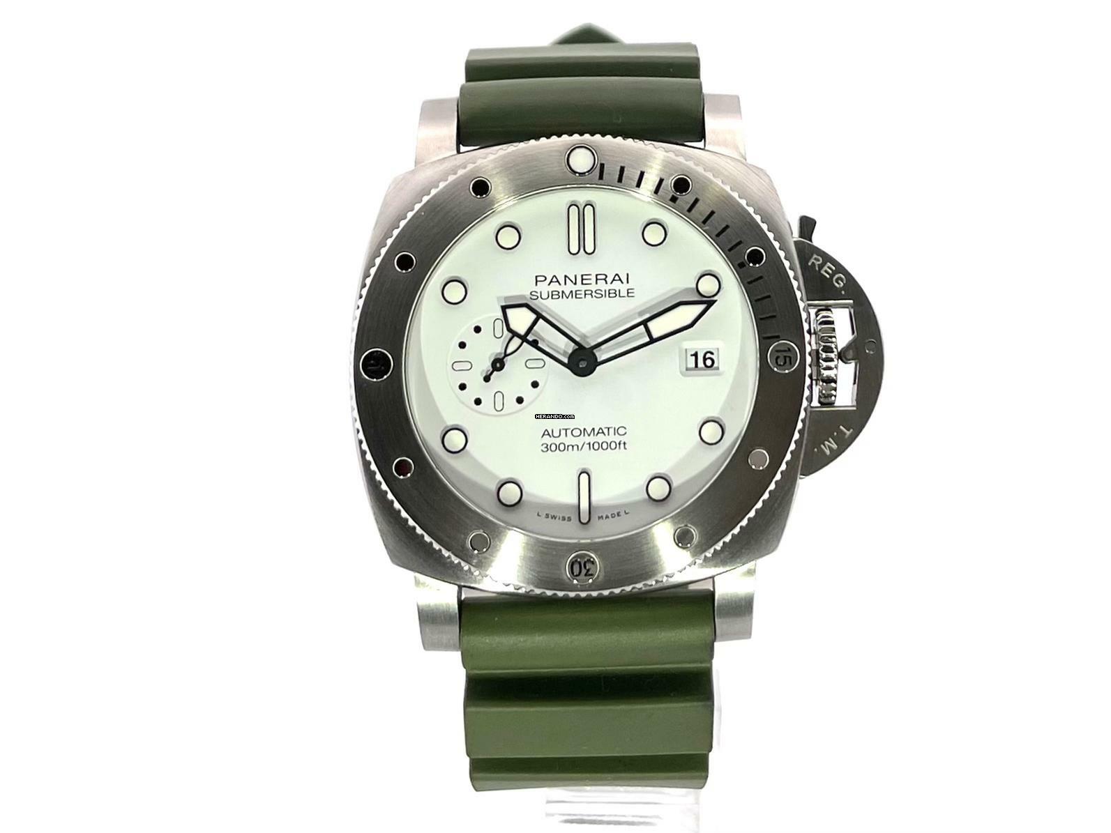 Panerai Submersible QuarantaQuattro Bianco Ref. PAM01226 </h1>