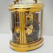 Thumbnail von Matthew Norman Carriage Clock Full Calendar Moonphase 8-Days