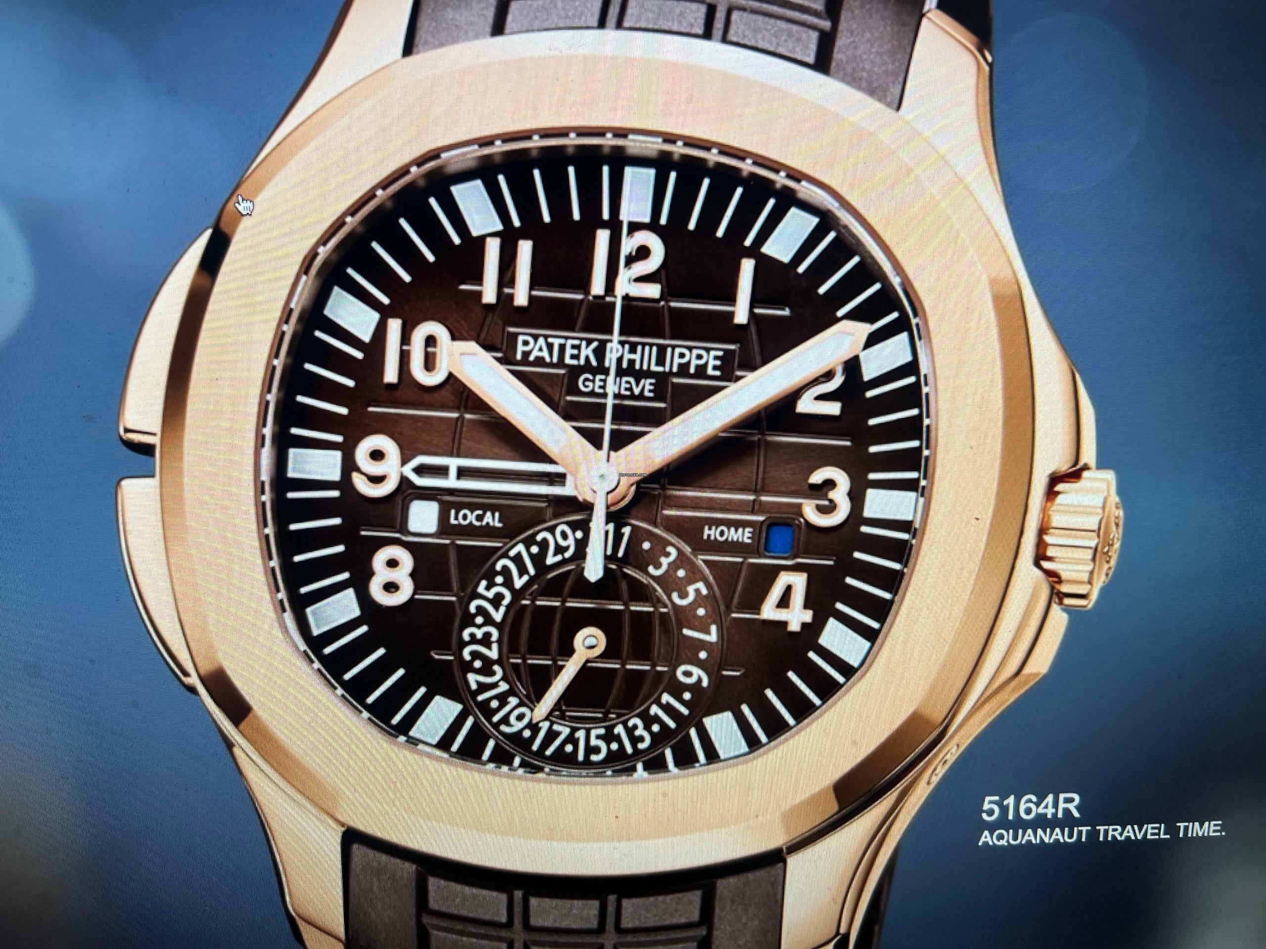 Patek Philippe Aquanaut 5164R Aquanaut NEU Box + Papiere aus 09/2023