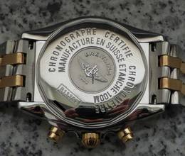 Thumbnail von Breitling Chrono Cockpit Stahl / 18k Gold MOP und Diamanten </h1>