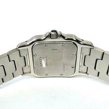 Thumbnail von Cartier Santos Galbée 29mm Quartz 2 Tone 0.85TCW DIAMOND Watch  NEW Model </h1>