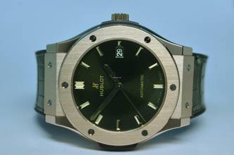Thumbnail von Hublot Classic Fusion Green King 18kt. Rosègold Ref. 511.OX.8980.LR </h1>