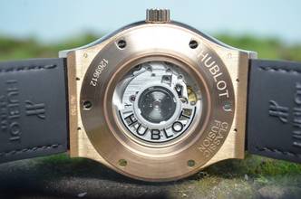 Thumbnail von Hublot Classic Fusion Green King 18kt. Rosègold Ref. 511.OX.8980.LR </h1>