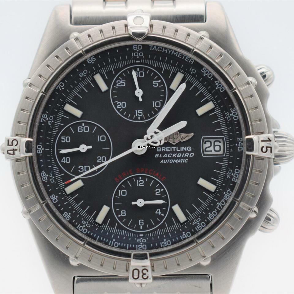 Breitling Blackbird Chronomat Blackbird Stahl Herrenuhr / Armbanduhr / Ref:a13050.1 / 39mm </h1>
