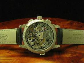 Thumbnail von Glashütte Original PanoRetroGraph 18kt 750 Gold Herrenuhr / Ref 60-01-02-02-06 </h1>