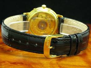 Thumbnail von Eterna Matic Vollkalender Gold Mantel Automatic Herrenuhr / Ref 627.0580.22 </h1>