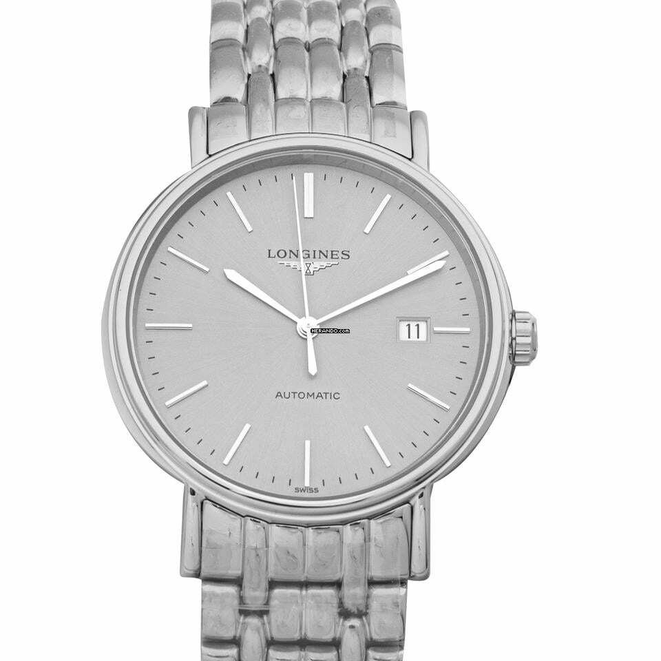 Longines Présence L49224726 - Présence Automatic Silver Dial Stainless Steel Men's Watch </h1>