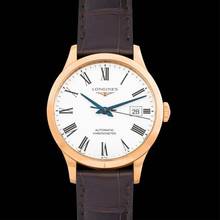 Thumbnail von Longines L28208112 - Longines Heritage Automatic White Dial 18kt Rose Gold Unisex Watch </h1>