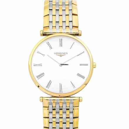  Longines La Grande Classique L47552117 - La Grande Classique Quartz White Dial Stainless Steel Men's Watch </h1> 