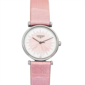  Longines La Grande Classique L42094042 - La Grande Quartz Pink Dial Stainless Steel Ladies Watch </h1> 