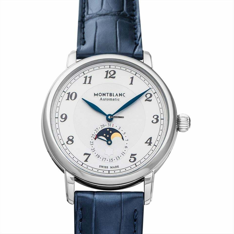 Montblanc Star 117578 - Star Automatic Silver Dial Stainless Steel Men's Watch </h1>