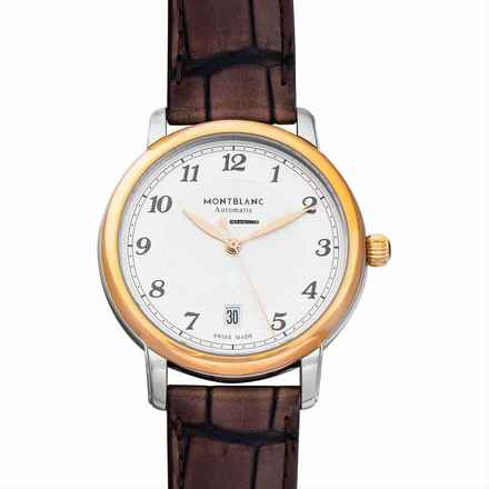  Montblanc Star 117577 - Star Automatic Silver-tone Dial Stainless Steel Men's Watch </h1> 