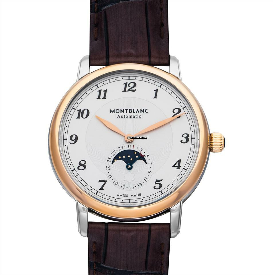 Montblanc Star 117580 - Star Automatic Silver Dial Stainless Steel Men's Watch </h1>