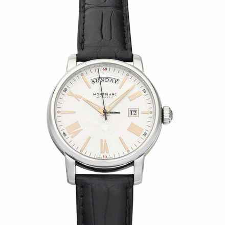  Montblanc 4810 114853 - 4810 Automatic Silver-tone Dial Stainless Steel Men's Watch </h1> 