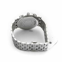 Thumbnail von Montblanc Tradition 117048 - Tradition Quartz Black Dial Stainless Steel Men's Watch </h1>