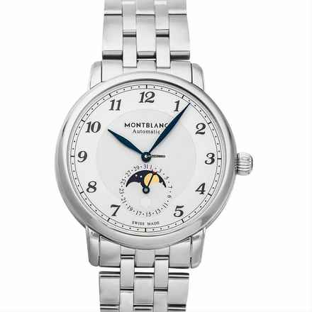  Montblanc Star 117326 - Star Automatic Silver-tone Dial Stainless Steel Men's Watch </h1> 