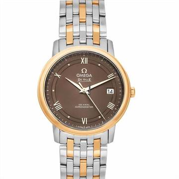  Omega De Ville Prestige 424.20.37.20.13.001 - De Ville Automatic Brown Dial Stainless Steel Men's Watch </h1> 