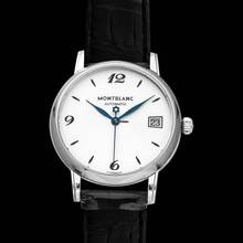 Thumbnail von Montblanc Star Classique 111590 - Star Automatic Silver-tone Dial Stainless Steel Ladies Watch </h1>