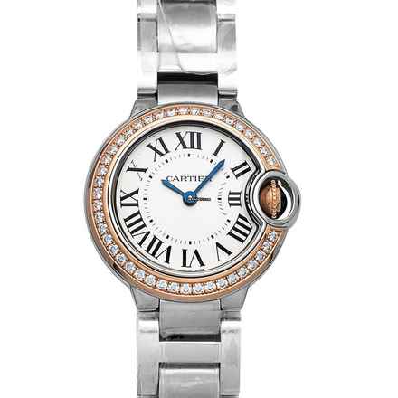  Cartier Ballon Bleu 28mm WE902079 - Ballon Bleu de Cartier Automatic Silver Dial Stainless Steel Ladies Watch </h1> 