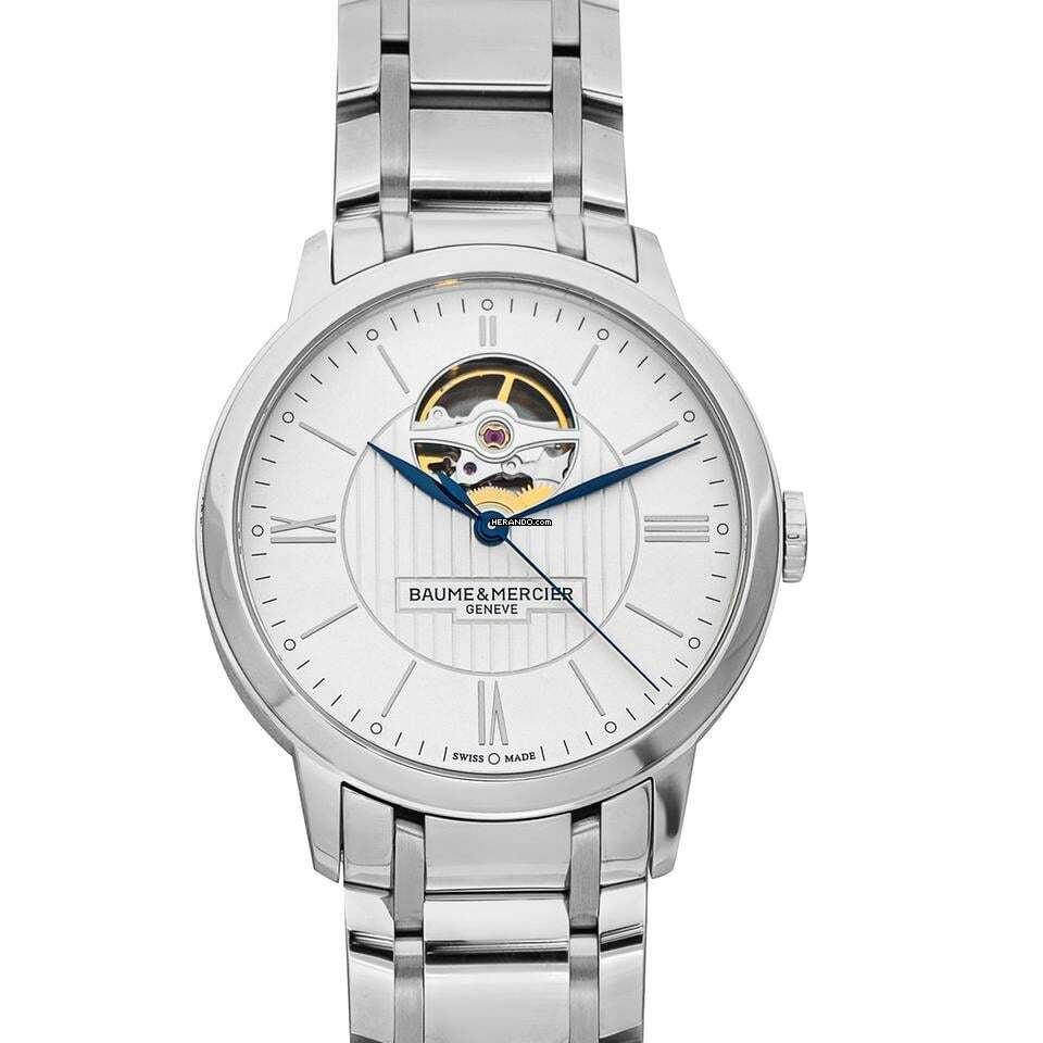 Baume & Mercier Classima M0A10275 - Classima Automatic Silver-tone Dial Stainless Steel Men's Watch </h1>