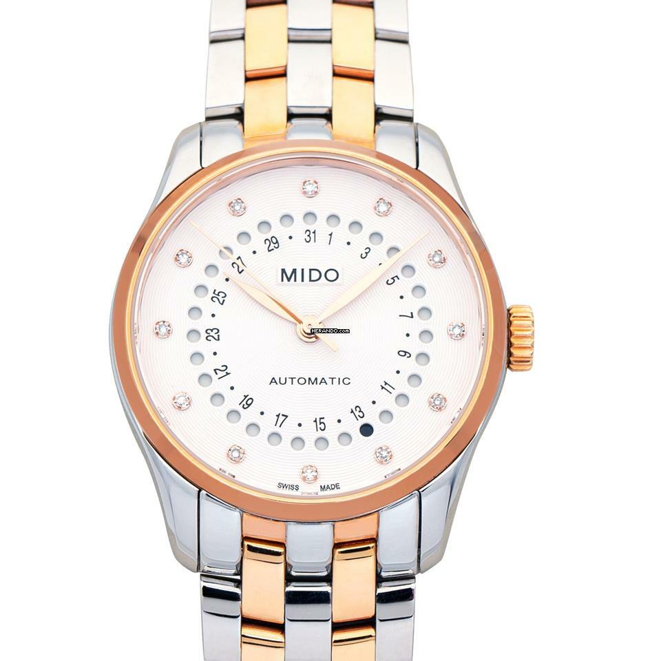 Mido Belluna M024.207.22.036.00 - Belluna Automatic Silver Dial Stainless Steel Ladies Watch </h1>