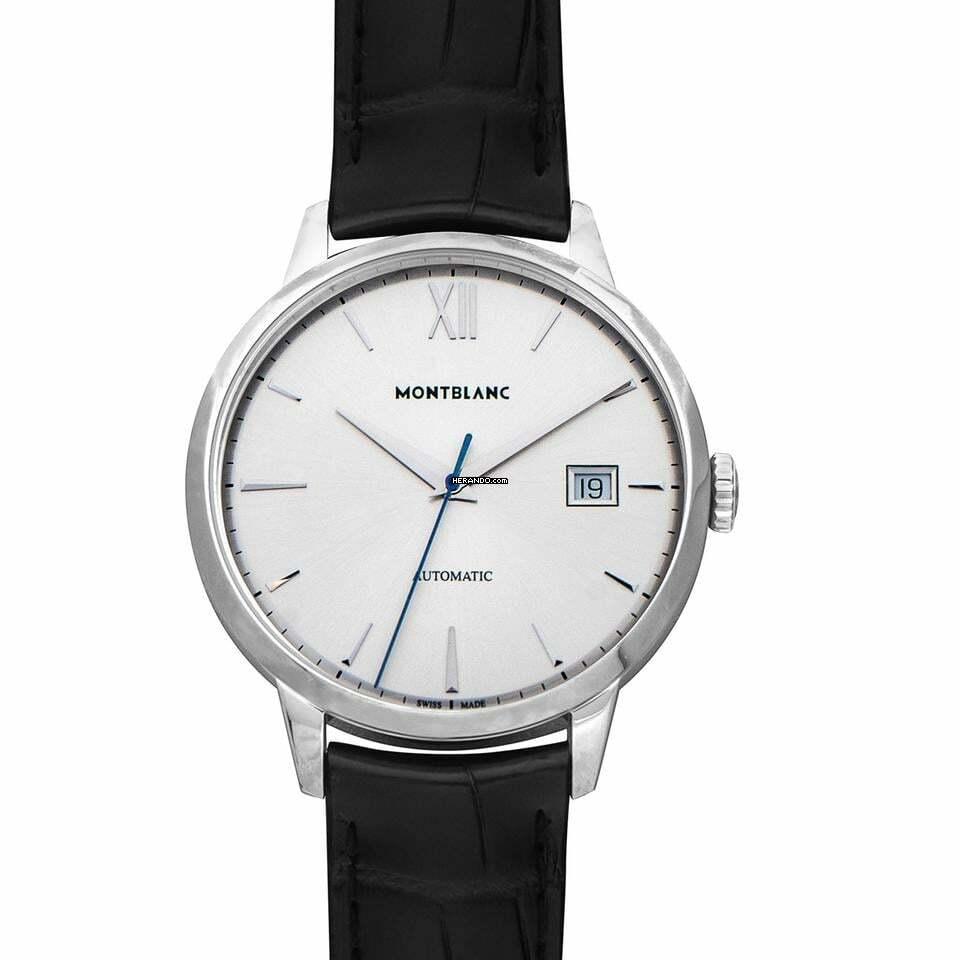 Montblanc Heritage Spirit 111622 - Heritage Spirit Automatic Silver Dial Stainless Steel Men's Watch </h1>