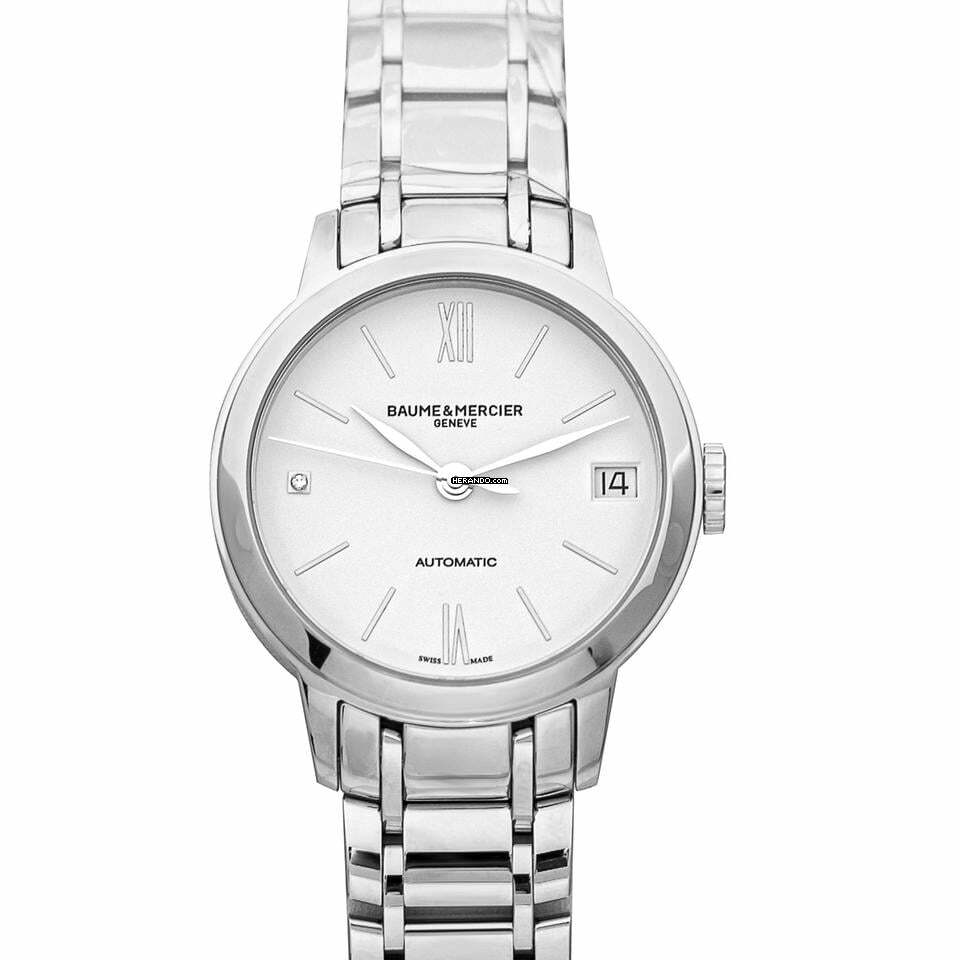 Baume & Mercier Classima M0A10312 - Classima Automatic White Dial Stainless Steel Ladies Watch </h1>