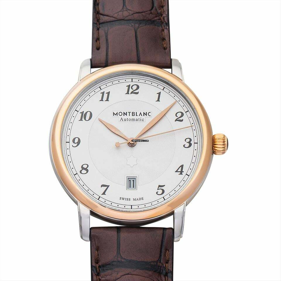 Montblanc Star 117576 - Star Automatic Silver-tone Dial Stainless Steel Men's Watch </h1>