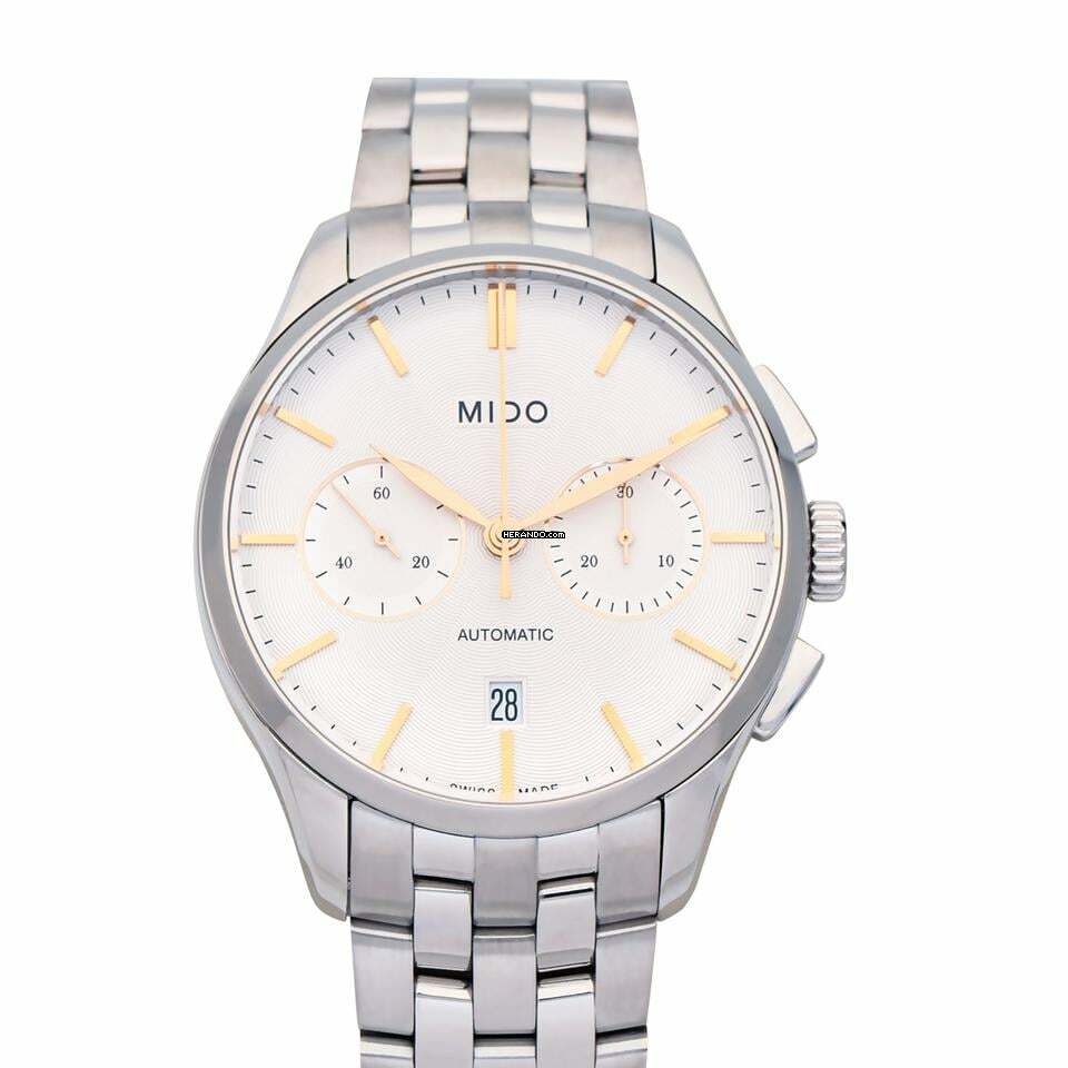 Mido Belluna M024.427.11.031.00 - Belluna Automatic Silver Dial Stainless Steel Men's Watch </h1>