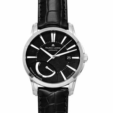  Maurice Lacroix Pontos PT6168-SS001-331 - Pontos Automatic Black Dial Stainless Steel Men's Watch </h1> 