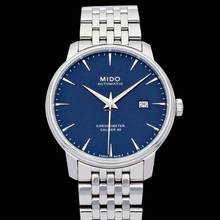 Thumbnail von Mido Baroncelli III M027.408.11.041.00 - Baroncelli III Automatic Blue Dial Stainless Steel Men's Watch </h1>