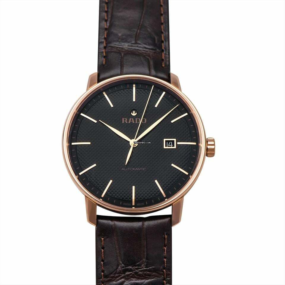 Rado Coupole R22877165 - Coupole Automatic Black Dial Stainless Steel Men's Watch </h1>