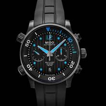 Thumbnail von Mido Multifort Chronograph M005.914.37.050.00 - Multifort Automatic Black Dial Stainless Steel Men's Watch </h1>