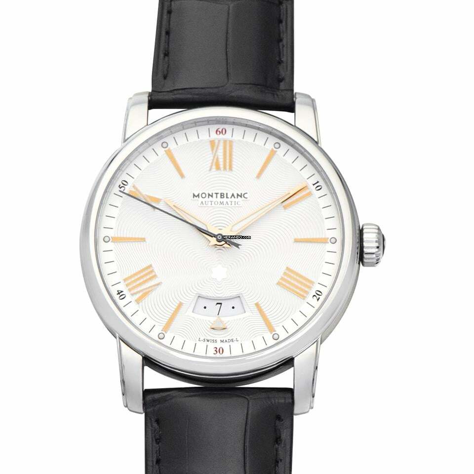 Montblanc 4810 114841 - 4810 Automatic Silver Dial Stainless Steel Men's Watch </h1>