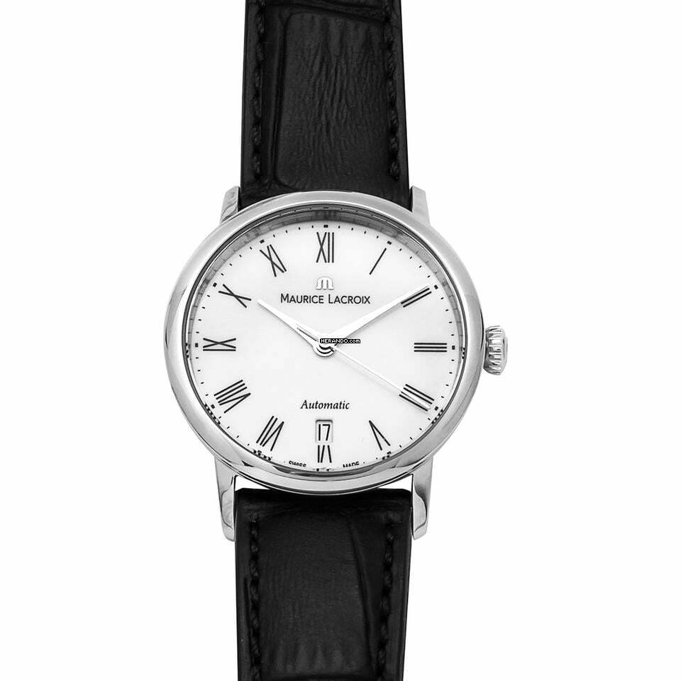 Maurice Lacroix Les Classiques Tradition LC6063-SS001-110 - Les Classiques Automatic White Dial Stainless Steel Ladies Watch </h1>