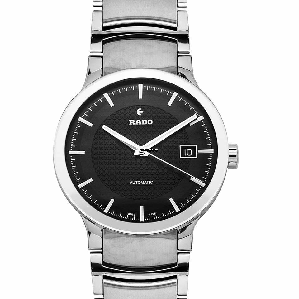 Rado Centrix R30939163 - Centrix Automatic Black Dial Stainless Steel Men's Watch </h1>
