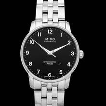 Thumbnail von Mido Baroncelli III M8690.4.18.1 - Baroncelli III Automatic Black Dial Stainless Steel Men's Watch </h1>