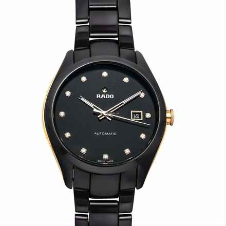  Rado HyperChrome R32291712 - Hyperchrome Automatic Black Dial Ceramic Men's Watch </h1> 