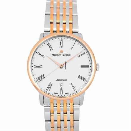  Maurice Lacroix Les Classiques Tradition LC6067-PS103-110 - Les Classiques Automatic White Dial Stainless Steel Men's Watch </h1> 