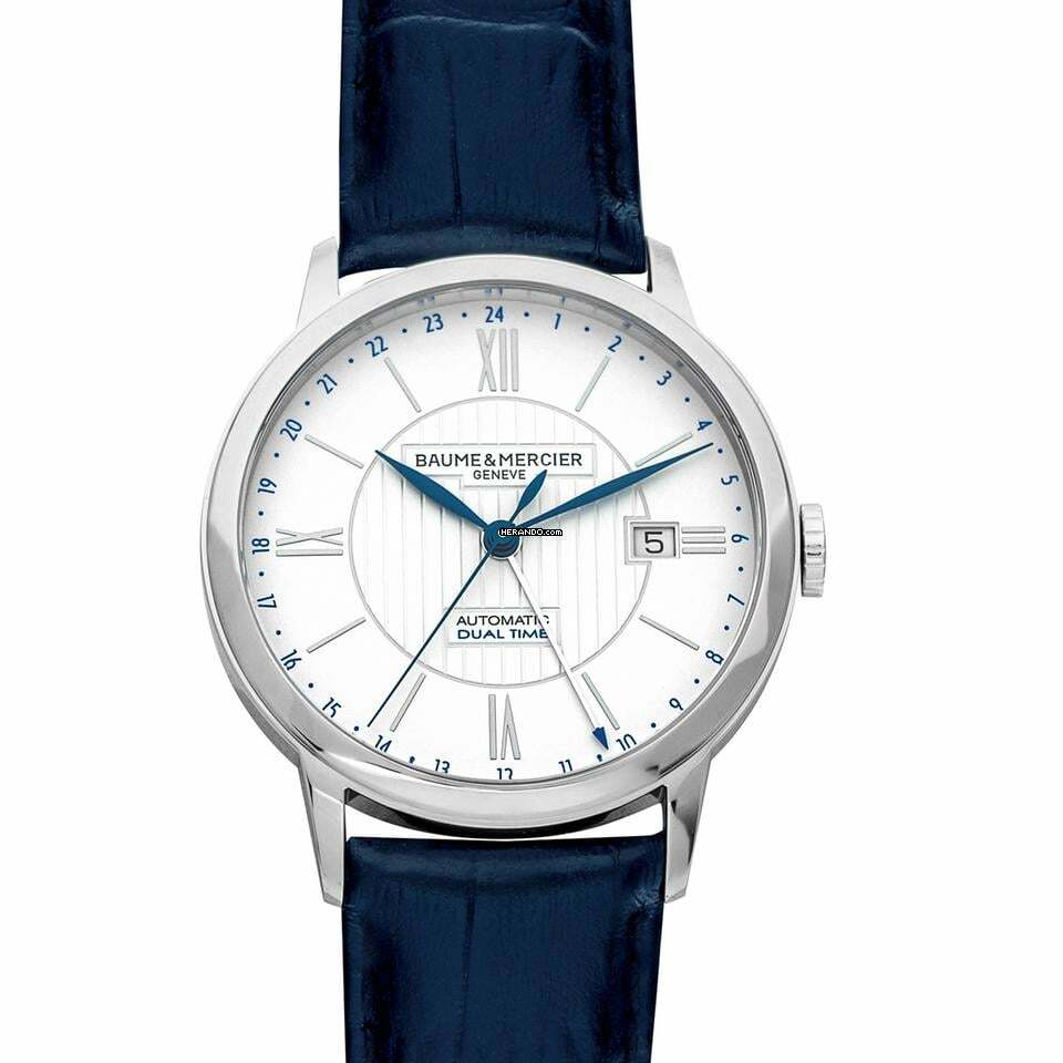 Baume & Mercier Classima M0A10272 - Classima Automatic Silver Dial Stainless Steel Men's Watch </h1>