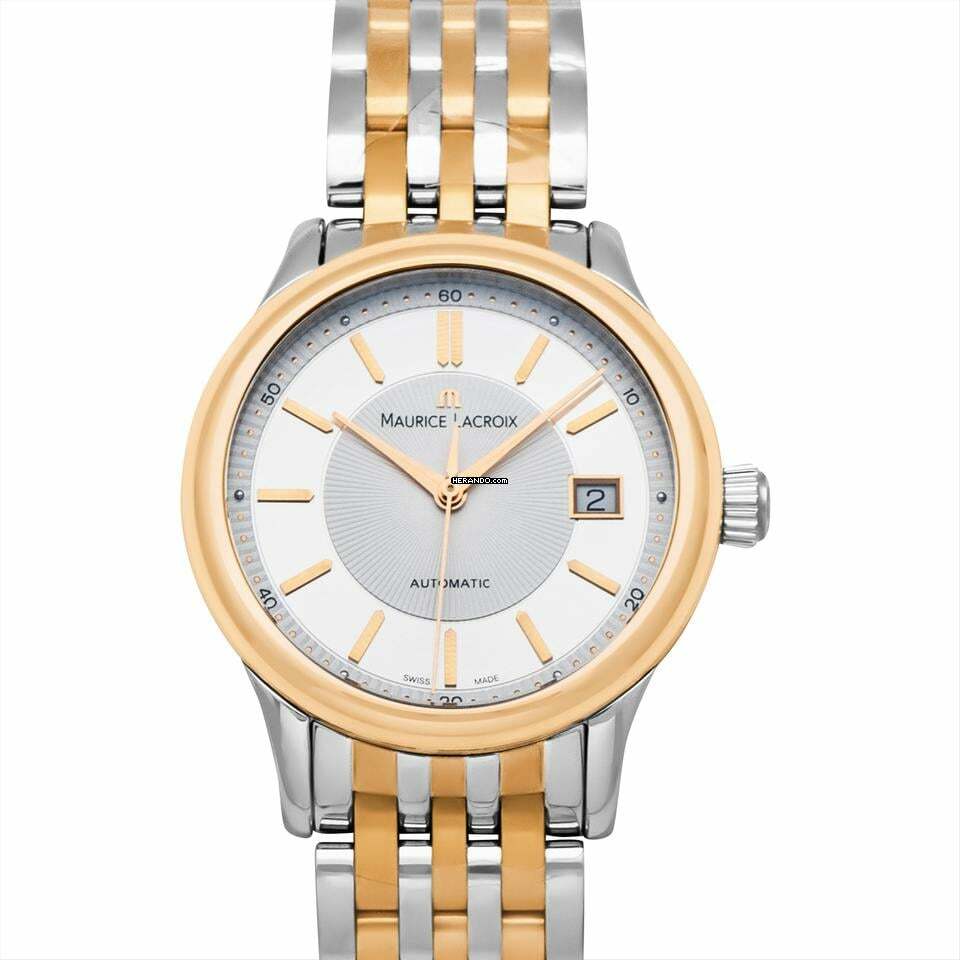 Maurice Lacroix Les Classiques Date LC6027-PS103-131 - Les Classiques Automatic Silver-tone Dial Stainless Steel Men's Watch </h1>