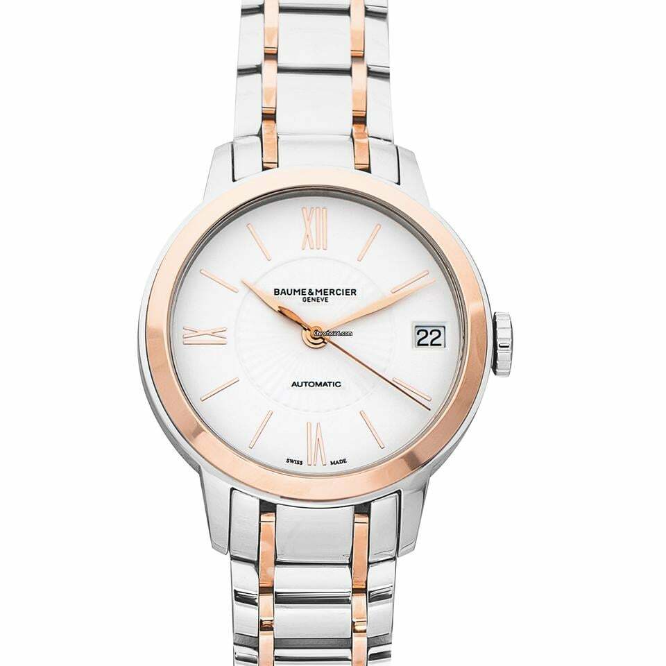 Baume & Mercier Classima M0A10269 - Classima Automatic White Dial Stainless Steel Ladies Watch </h1>