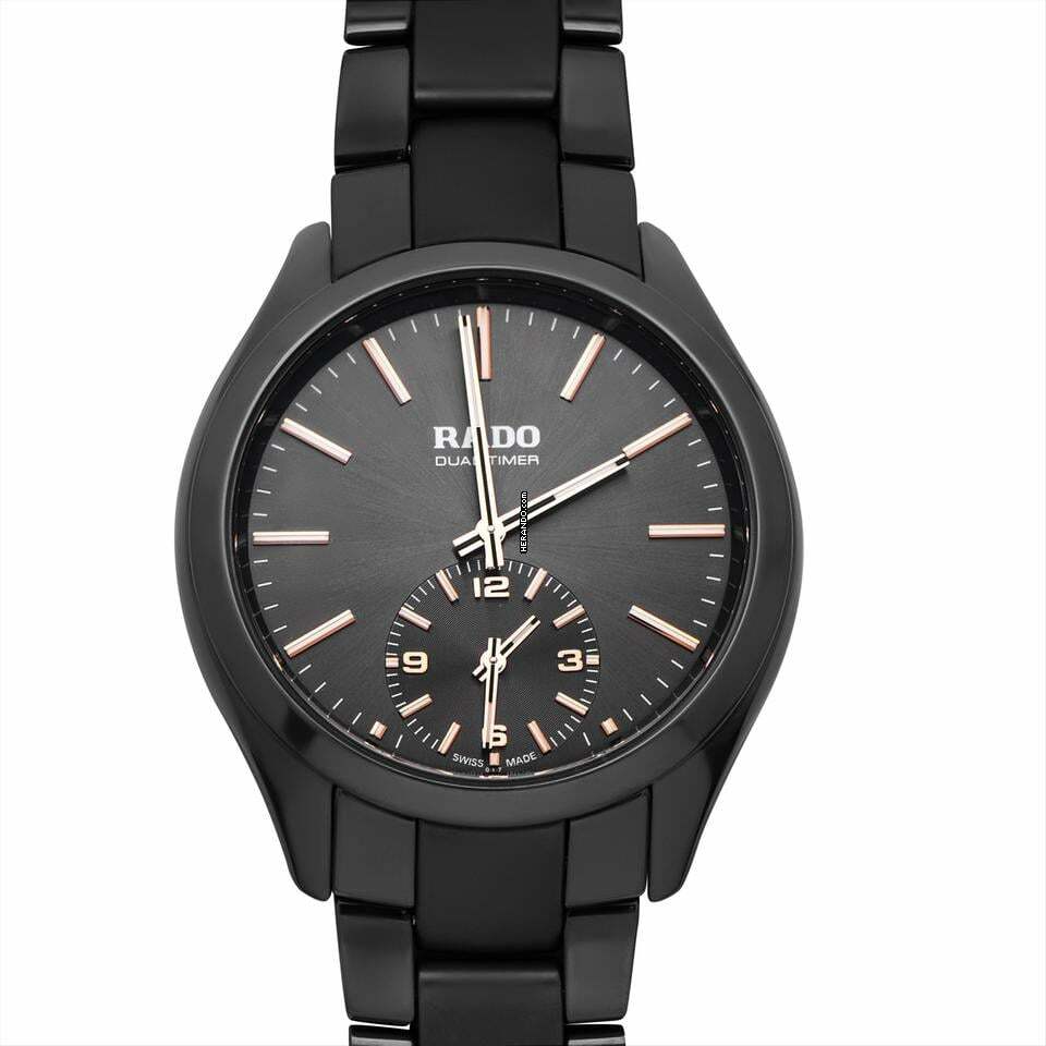 Rado HyperChrome R32102172 - Hyperchrome Quartz Grey Dial Ceramic Men's Watch </h1>