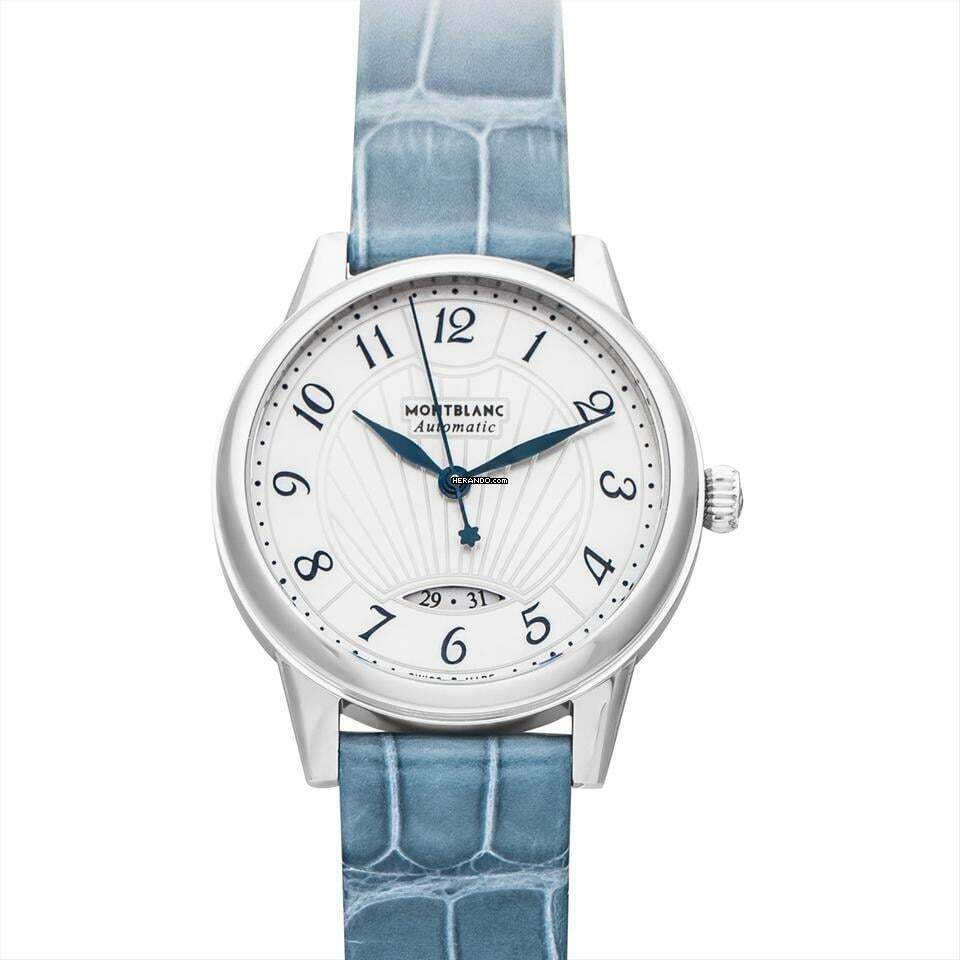 Montblanc Bohème 118774 - Bohème Automatic White Dial Stainless Steel Ladies Watch </h1>