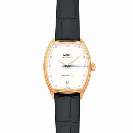  Mido Baroncelli III M041.307.36.016.00 - Baroncelli III Automatic White Dial Stainless Steel Ladies Watch </h1> 