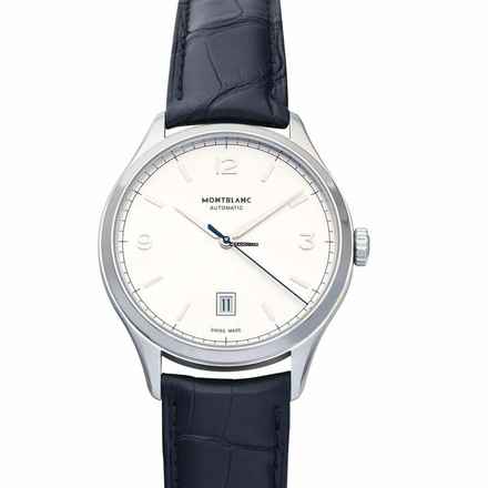  Montblanc Heritage Chronométrie 112533 - Heritage Chronometrie Automatic Silver Dial Stainless Steel Men's Watch </h1> 