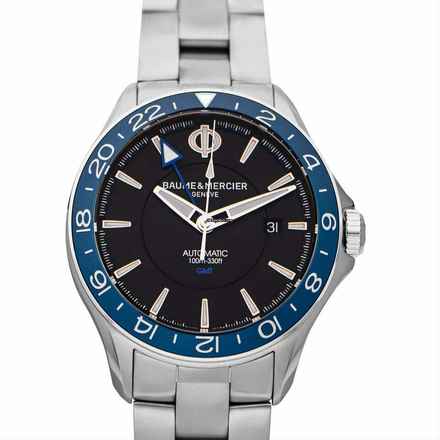  Baume & Mercier Clifton M0A10487 - Clifton Automatic Black Dial Stainless Steel Men's Watch </h1> 