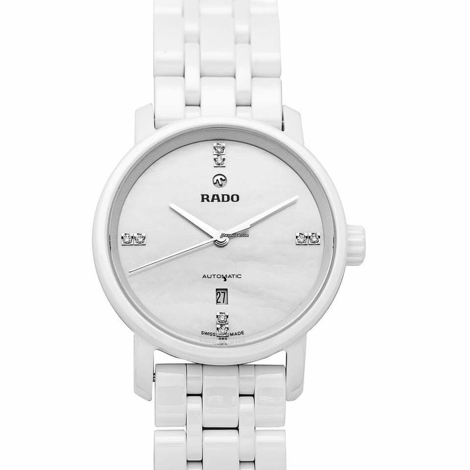Rado DiaMaster R14044907 - Diamaster Automatic Mother of pearl Dial Ceramic Ladies Watch </h1>